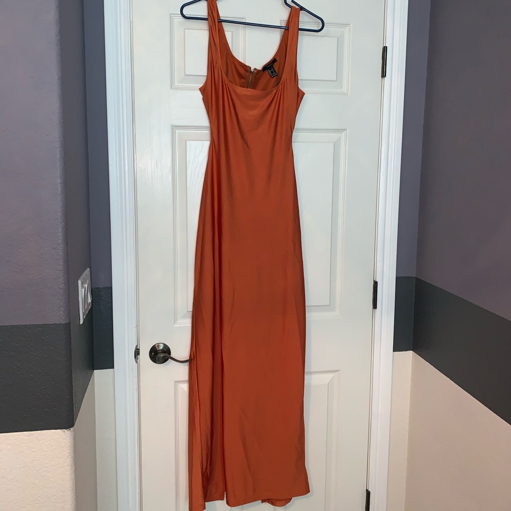 Orange Maxi Dress
